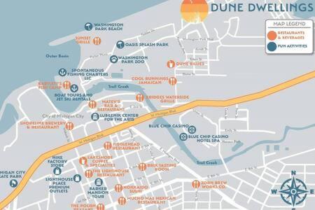 Close To Beach, W&D, Pet Friendly, Dunes, Casino 密歇根城 外观 照片